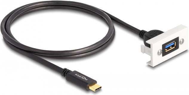 Delock USB-Kabel USB (W) zu USB-C (M) (81388)