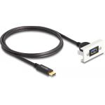 Delock USB-Kabel USB (W) zu USB-C (M) (81388)