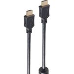 shiverpeaks ®-BASIC-S--HDMI A-Stecker auf HDMI A-Stecker, vergoldete Kontakte mit Ferrit, Full HD, ULTRA HD, 3D, HEAC, 7,5m (BS77477-FERRIT)