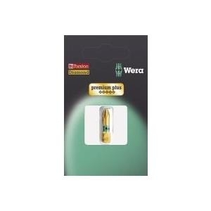 Wera Kreuzschlitz-Bit PZ 2 855/1 BDC SB SiS Werkzeugstahl diamantbeschichtet D 6.3 2 St. (05073339001)