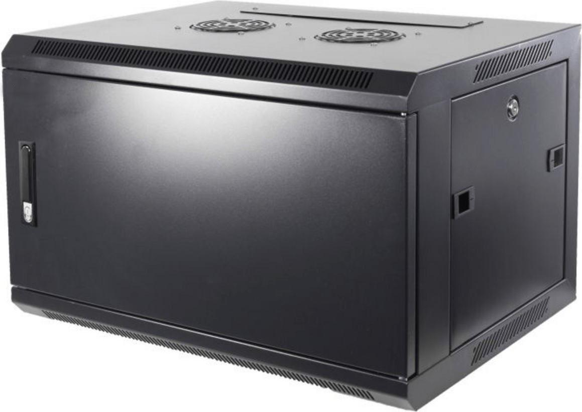 DSIT 6 HE Serverschrank, Wandgehäuse, mit Metalltür (BxTxH) 600 x 450 x 367mm (DS6406M)