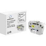 Schriftband Renkforce RF-LT-BTZe261 Kompatibel ersetzt Brother TZe-261 36 mm Bandfarbe: Weiß Schriftfarbe: Schwarz 8 m (RF-6027800)