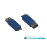 Alcasa USB-AD36 USB Micro-B USB A Blau Schnittstellenkabeladapter (USB-AD36)