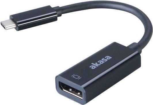 Akasa AK-CBCA05-15BK USB Type-C DisplayPort Schwarz Kabelschnittstellen-/adapter (AK-CBCA05-15BK)