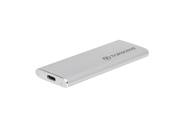 Transcend ESD260C Externe SSD 1 TB USB 3.1 Gen 2 USB Type-C Silber