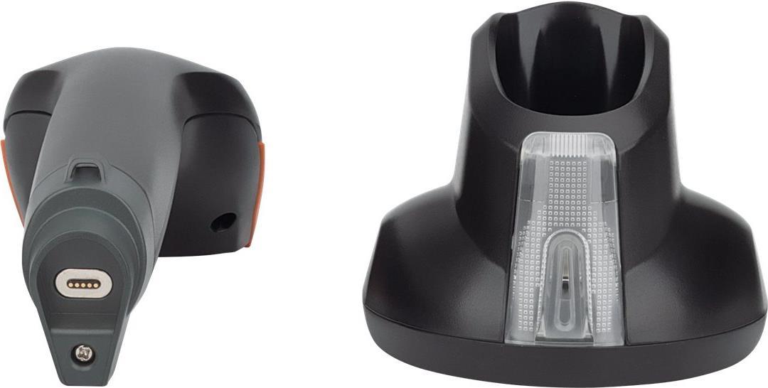 Manhattan 179768 Wireless 2D Barcodescanner Schwarz