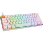 Glorious PC Gaming Race GMMK Tastatur USB QWERTY US International Silber - Weiß (GLO-GMMK-COM-BRN-W)