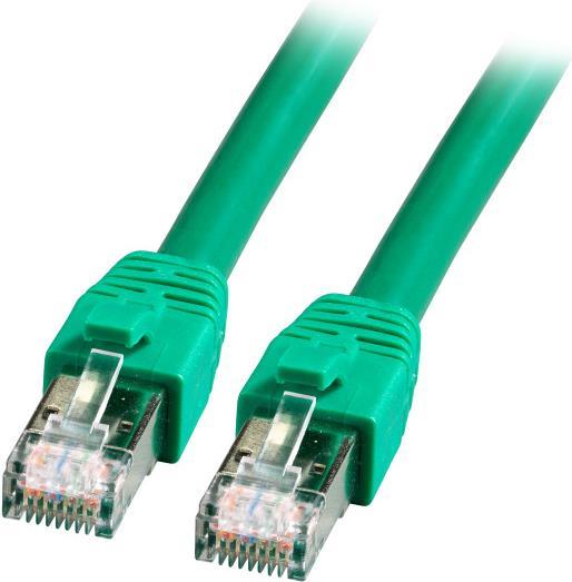 EFB-Elektronik RJ45 Patchkabel Cat.8.1 S/FTP LSZH BC grün 0,5m Hersteller: EFB Elektronik (K5528GN.0,5)