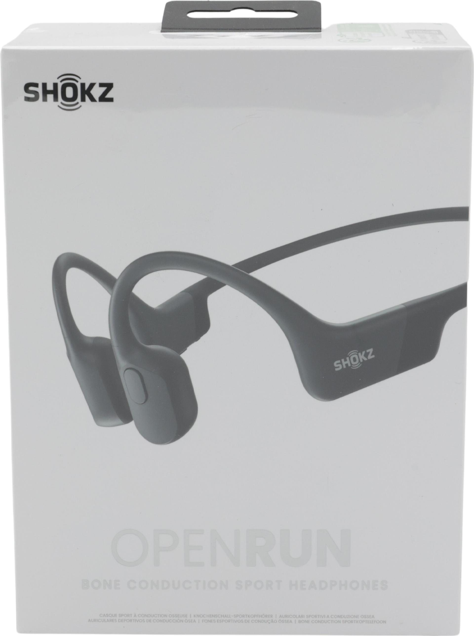 Shokz OpenRun Kabellose Bluetooth-Kopfhörer USB-C Schwarz