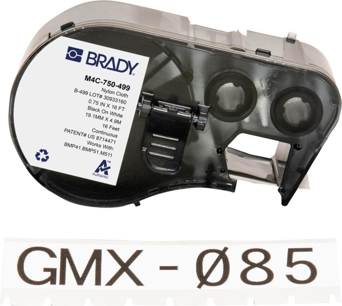 Brady BMP41/BMP51/M511 Label (M4C-750-499)