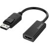 Hama - Videoanschluß - DisplayPort (S) bis HDMI (W) - Schwarz - 4K Unterstützung (00200335)