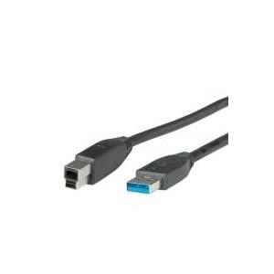 ROLINE USB 3.0 Kabel, Typ A-B 0,8m (11.02.8869)