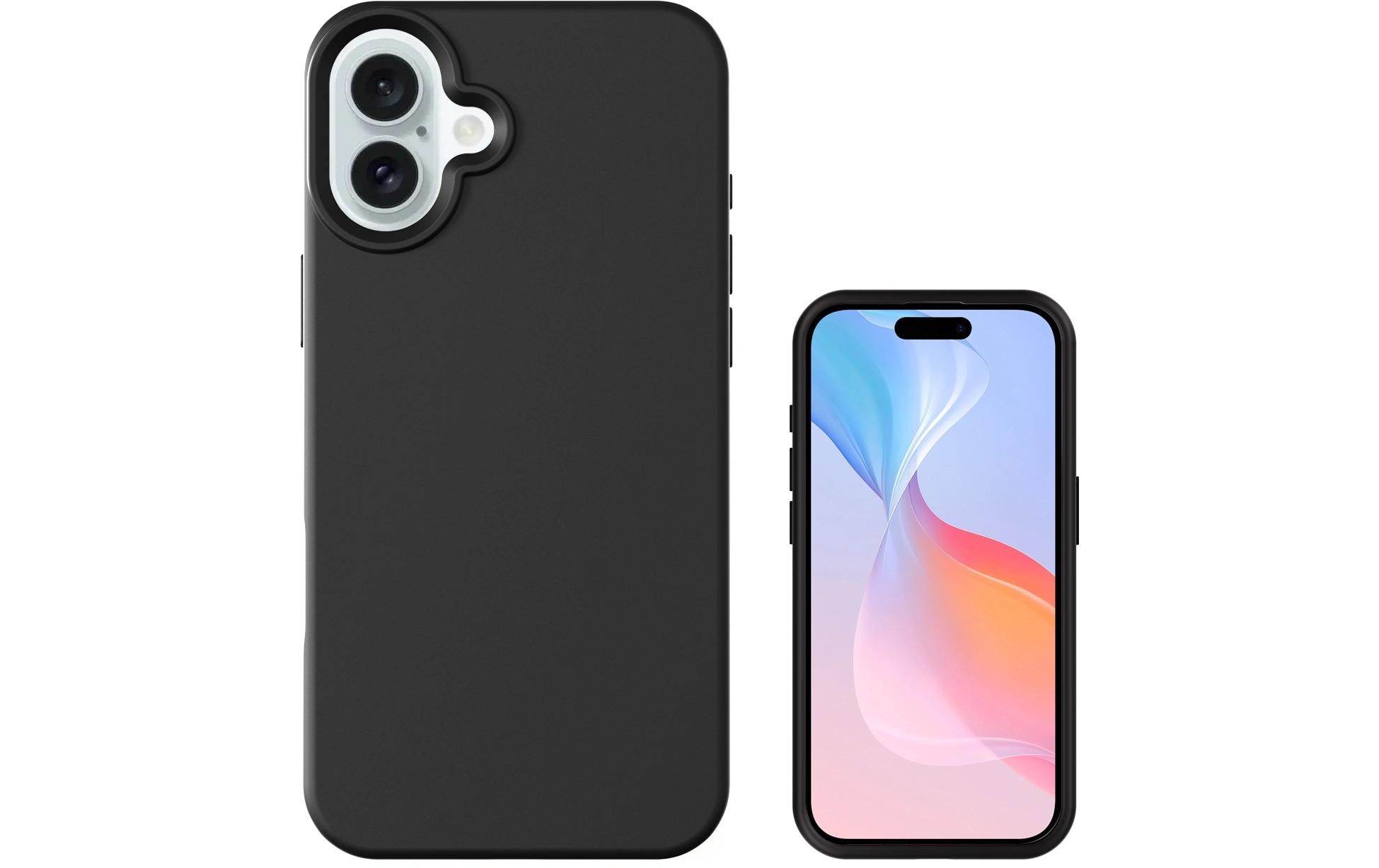 4smarts Silikon Case Cupertino für Apple iPhone 16 6,1" Schwarz