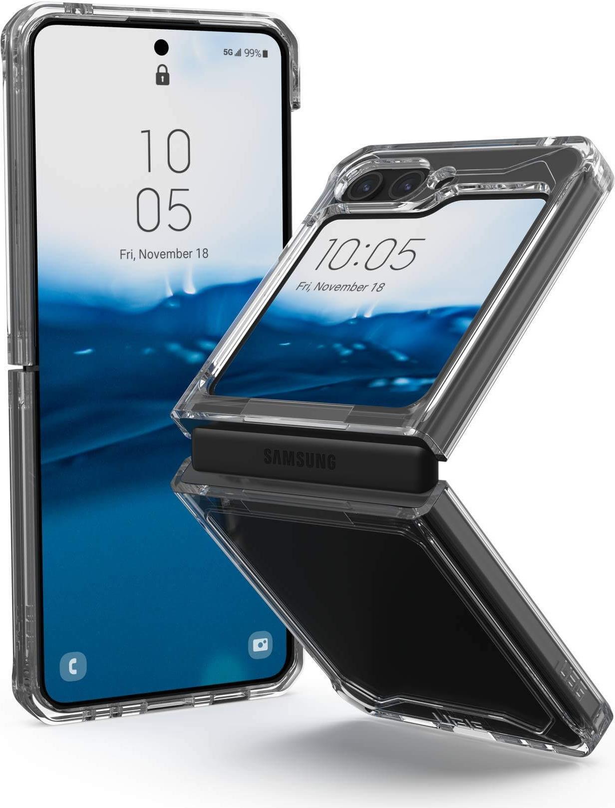 UAG Urban Armor Gear Plyo Case | Samsung Galaxy Z Flip5 | ice (transparent) | 214357114343 (214357114343)