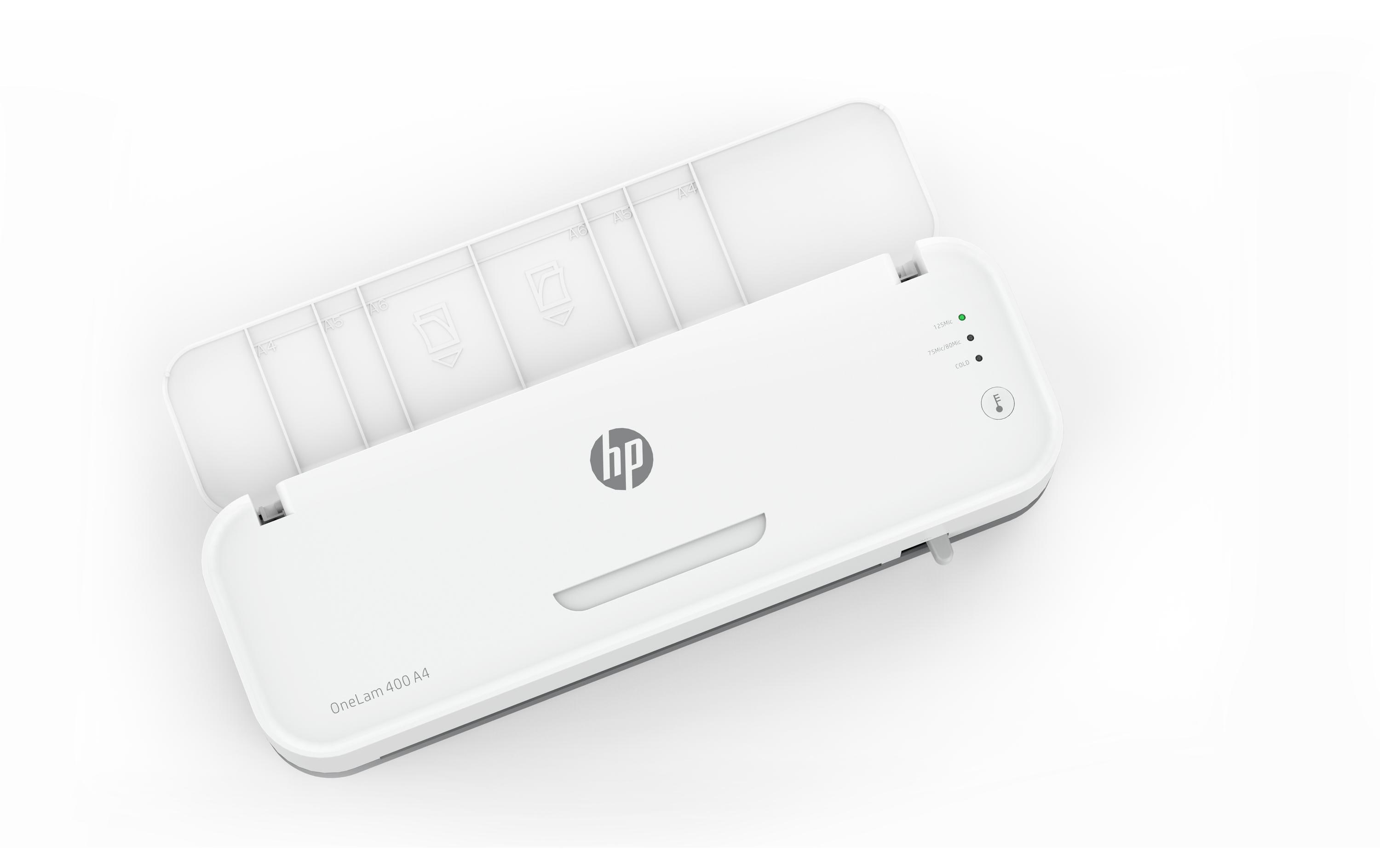 HP OneLam 400 A4 Laminiergerät Weiß