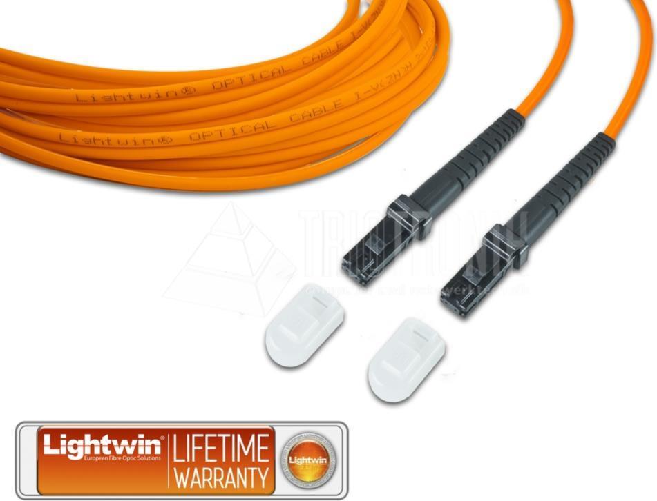Lightwin High Quality Duplex LWL Patchkabel, MM OM2, MTRJ - MTRJ LWL Patchkabel (LDP-50 MTRJ-MTRJ 3.0)