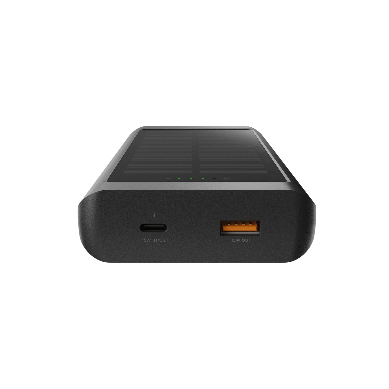 Xtorm Go2 Series Solar Powerbank 10.000 mAh 15W USB-C USB-A Schwarz
