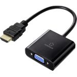 Renkforce RF-4531578 Kabeladapter HDMI VGA - 3.5 mm Schwarz (RF-4531578)