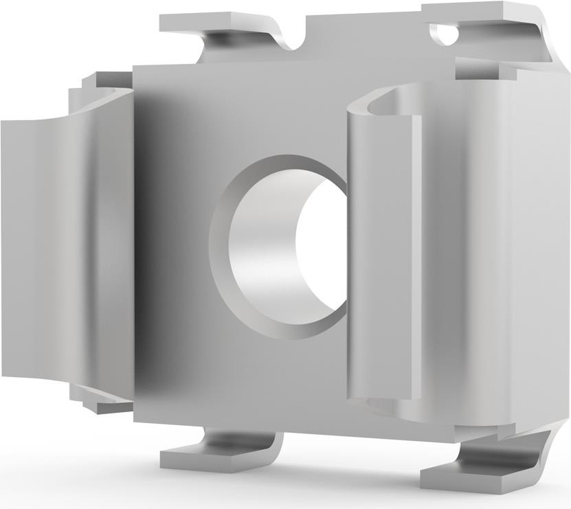 SCHROFF Käfigmutter M5 - NTS KAEFIGMUTTERN M5 100STK (21100216)