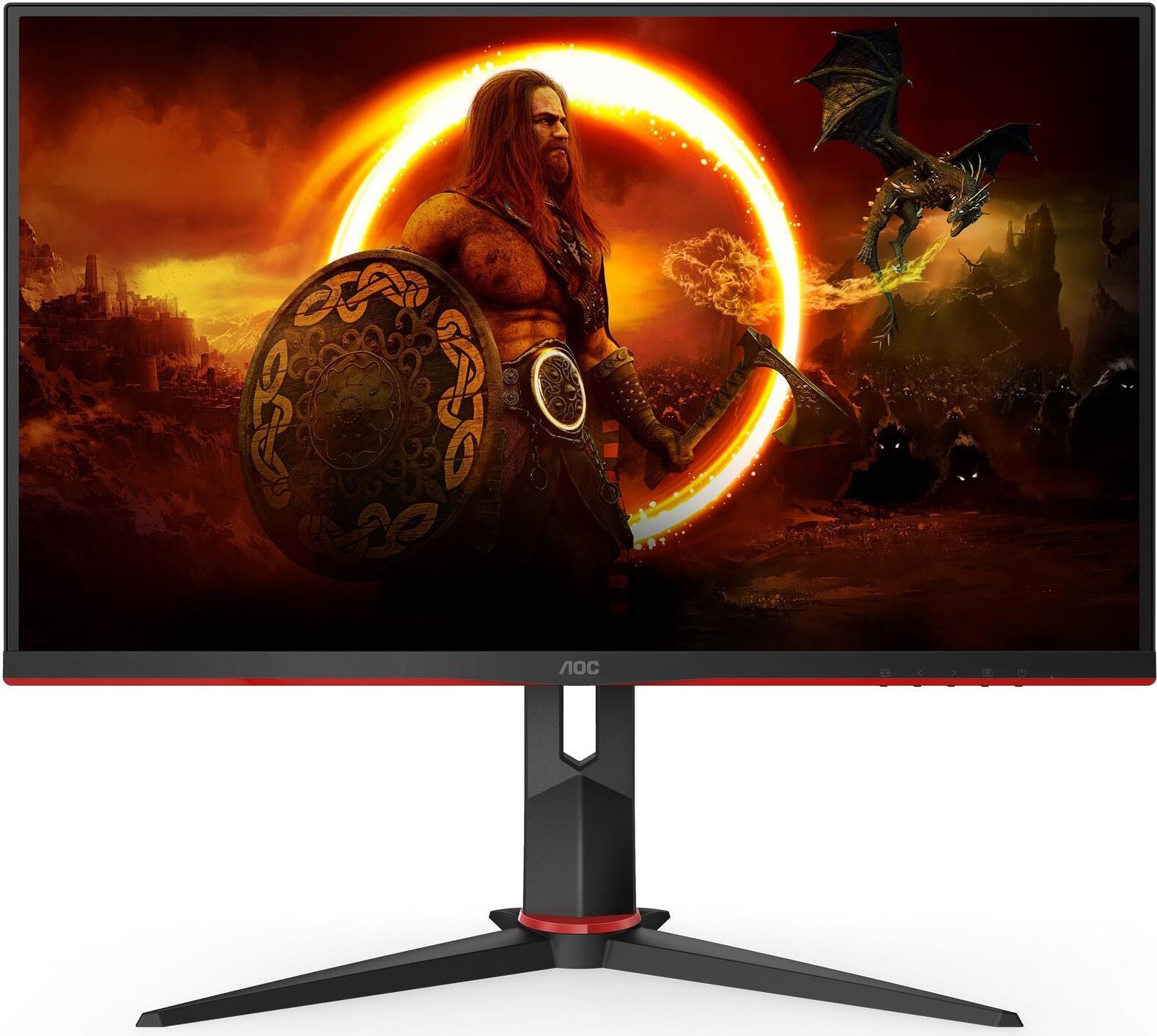 AOC 27G2SU/BK Computerbildschirm 68,6 cm (27" ) 1920 x 1080 Pixel Full HD LED Schwarz - Rot [Energieklasse F] (27G2SU/BK)