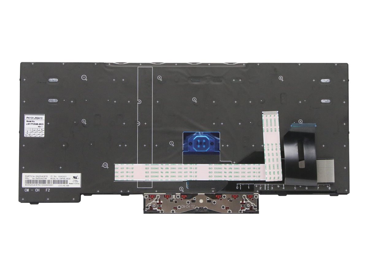 Lenovo Ersatztastatur Notebook GB Layout Schwarz