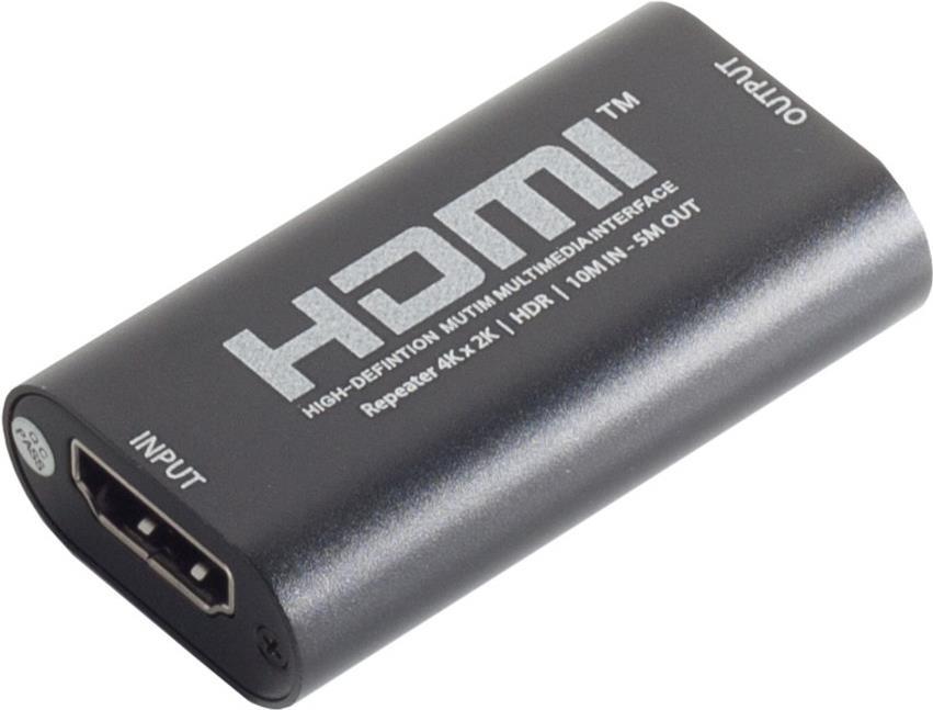 S/CONN maximum connectivity HDMI Extender-Verstärker, 2.0, HDR (05-00040)