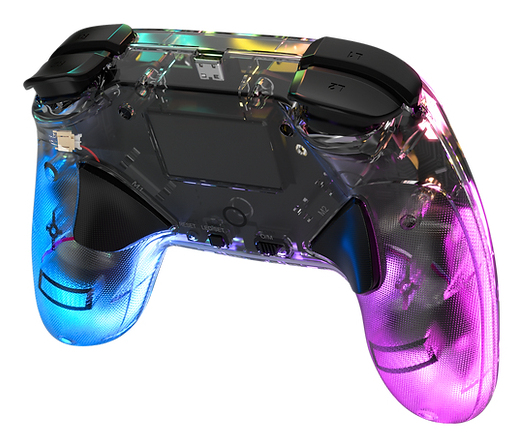 DragonShock Orion Glow Kabelloser Bluetooth Gamepad mit RGB-Beleuchtung für Nintendo Switch Schwarz