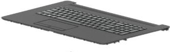 HP L83727-061 Notebook-Ersatzteil Gehäuse-Unterteil+Tastatur (L83727-061)