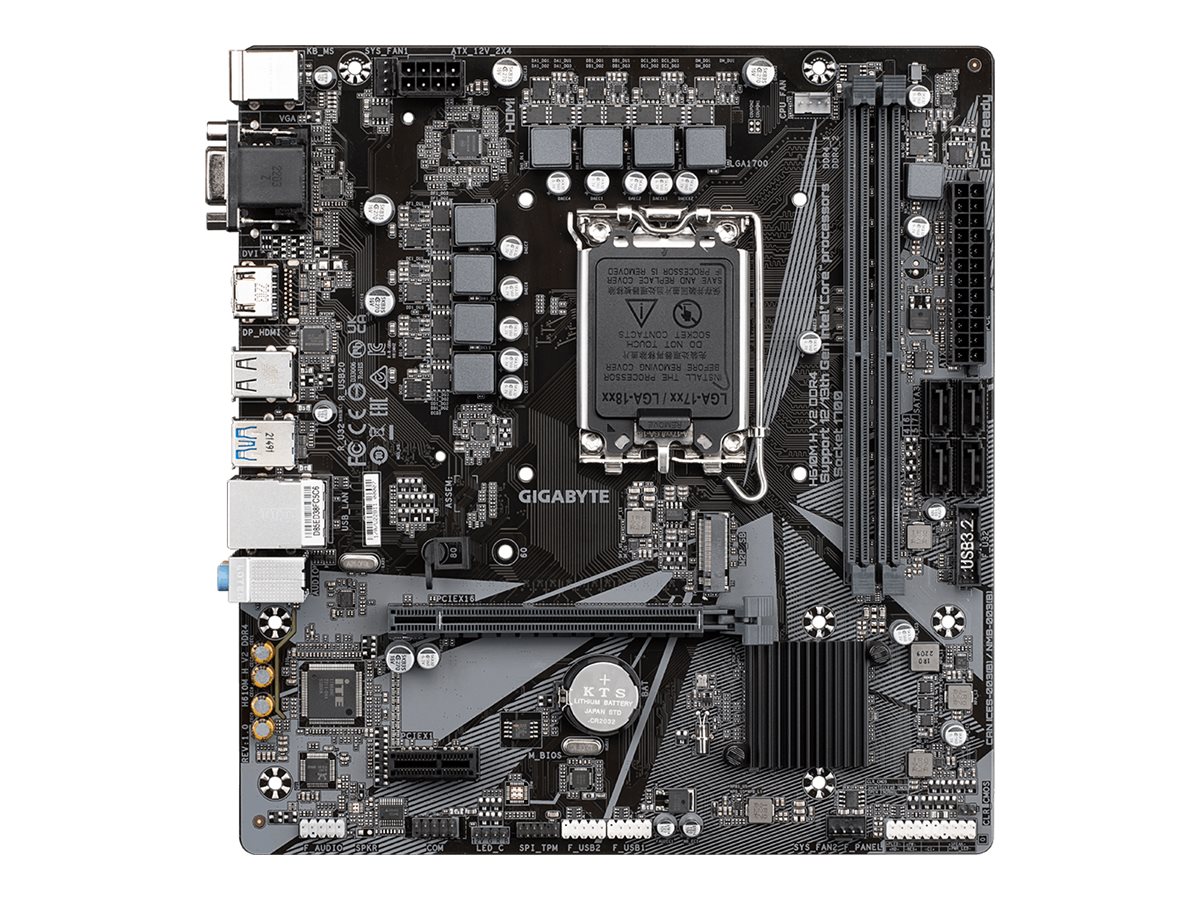 Gigabyte H610M H V2 DDR4 LGA 1700 Micro-ATX