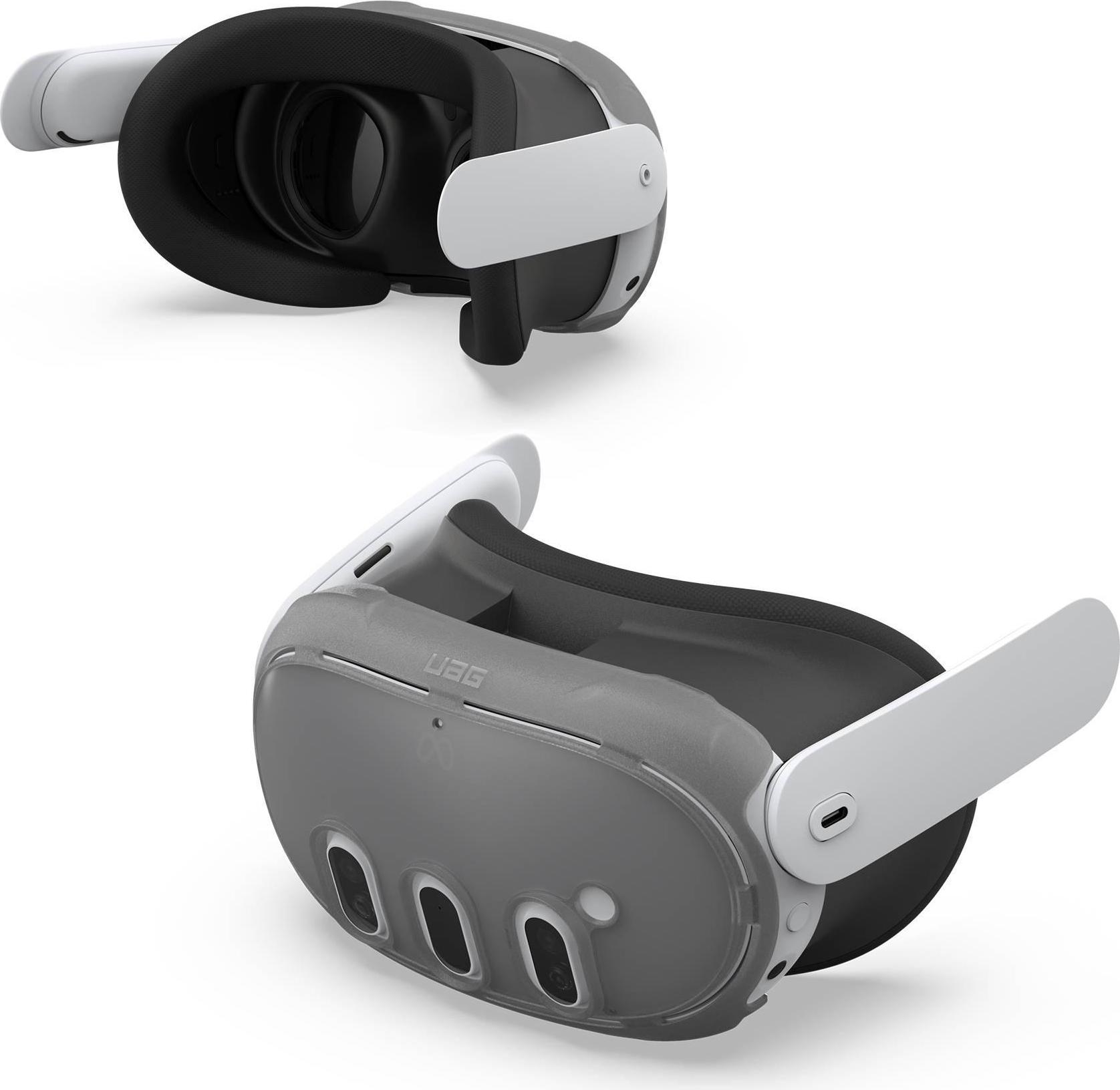 UAG Urban Armor Gear Plyo Case | META Quest 3 | ash (grau transparent) | 864001113131 (864001113131)