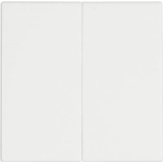 Jung Abdeckung Serienschalter LS 990, LS design, LS plus Alpinweiß LS 995 WW (LS 995 WW)