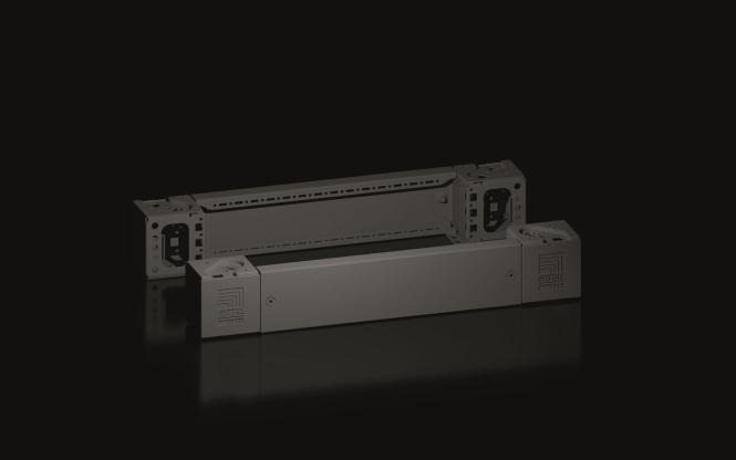 Rittal Sockel-Eckstück VX Blende vorne/hinten H100mm f. B600mm (8660002)