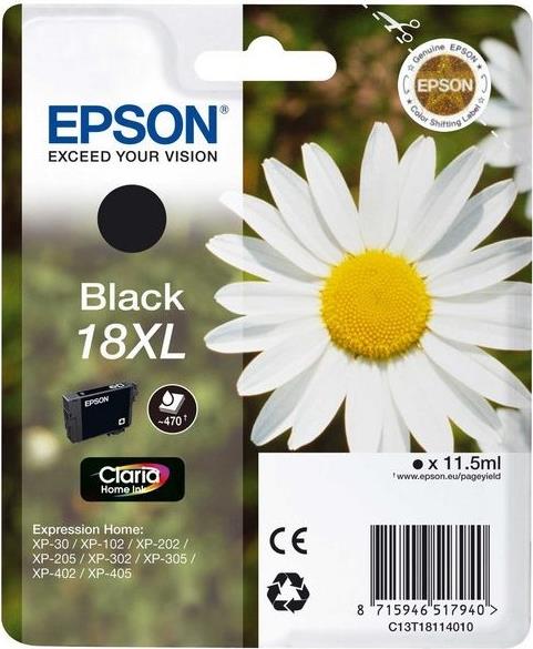 Epson 18XL 11.5 ml XL (C13T18114022)