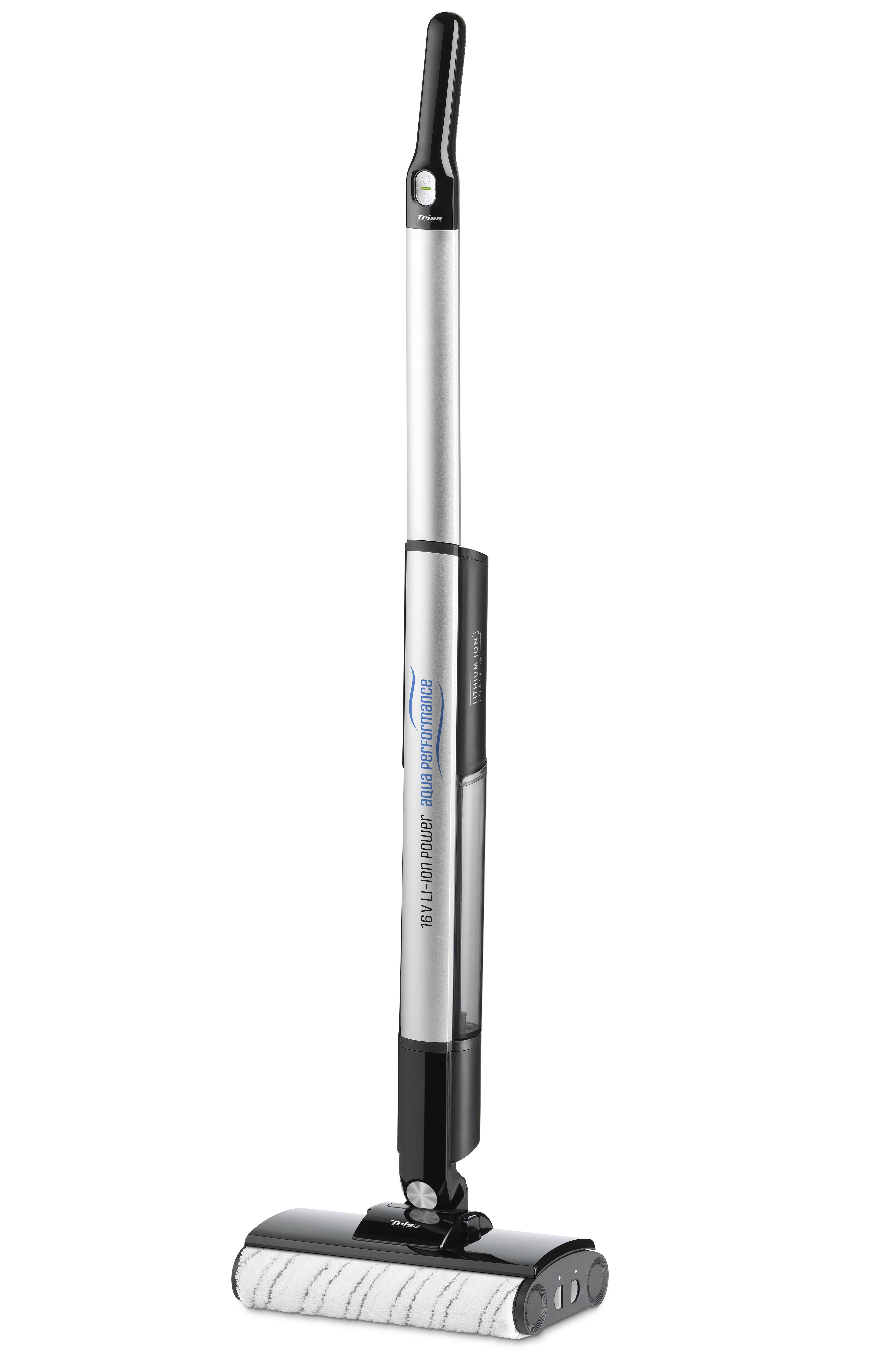 Trisa Wet Clean Comf. T9746 Akku Stabstaubsauger 0,4 l 60 W Schwarz - Silber
