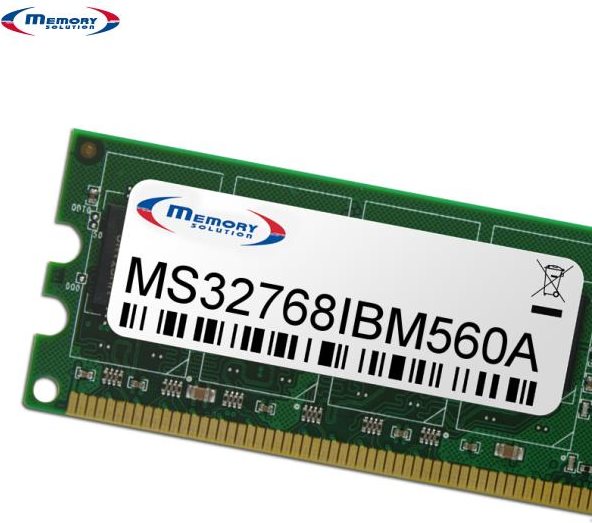 Memorysolution 32GB IBM/Lenovo System x3550 M3 (7944-xxx) QR (46C7483)