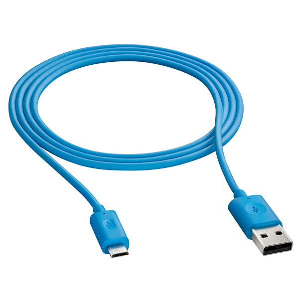 Nokia CA-190CD Lade-/Datenkabel USB A Micro-USB B Blau