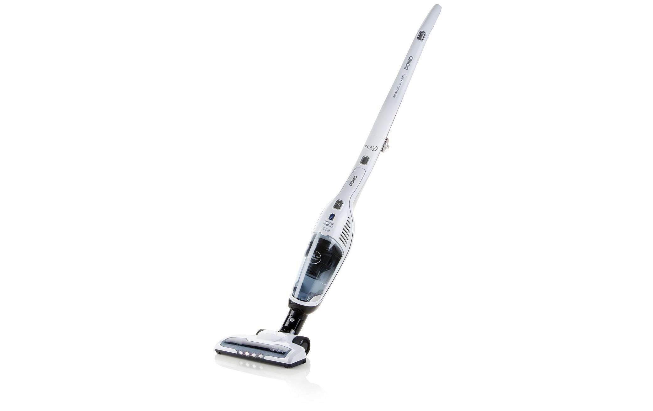 Domo DO217SV 2-in-1 Akku-Stiel- und Handsauger Zyklonal 3500 Pa 40 min Schwarz Weiß