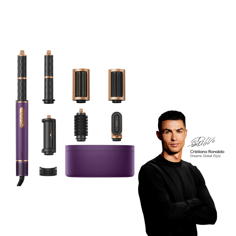 Dreame Air Style Pro Haar-Styling-Set Violett 1300 W