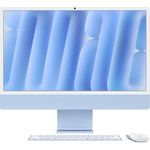APPLE iMac Z1EQ 59,62cm 23,5Zoll Standardglas M4 10C CPU/10C GPU/16C N.E. 16GB 1TB SSD Gbit Eth MM MaKey TID DE Blau (Z1EQ-MWV33D/A-07FB8D)