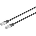 S/CONN maximum connectivity Netzwerkkabel-Patchkabel, cat 6, S/FTP, PIMF, Halogenfrei, schwarz, 7,5m (75717-HS)