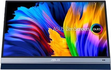 ASUS ZenScreen OLED MQ16AH, 15.6" Mobile-Monitor USB HDMI [Energieklasse B] (90LM07SV-B01170)