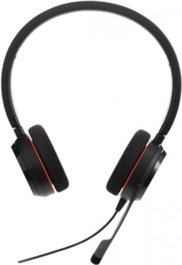 Jabra Evolve 20 UC Stereo On-Ear USB Headset Schwarz