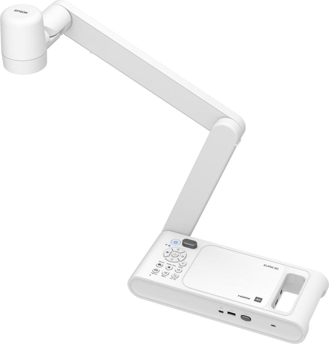 Epson ELPDC30 Dokumentenkamera 4K UHD 13 MP Weiß
