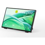 Hannspree 60.4cm (23,8") HT240CUA 16:9 M-TOUCH HDMI+DP+USBC (HT240CUA)