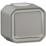 Legrand Komplett Feuchtraum-Schalterprogramm Plexo Grau 069713L (069713L)