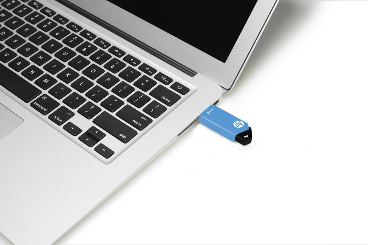 HP v150w USB-Stick 32 GB USB Typ-A 2.0 Schwarz - Blau (HPFD150W-32)