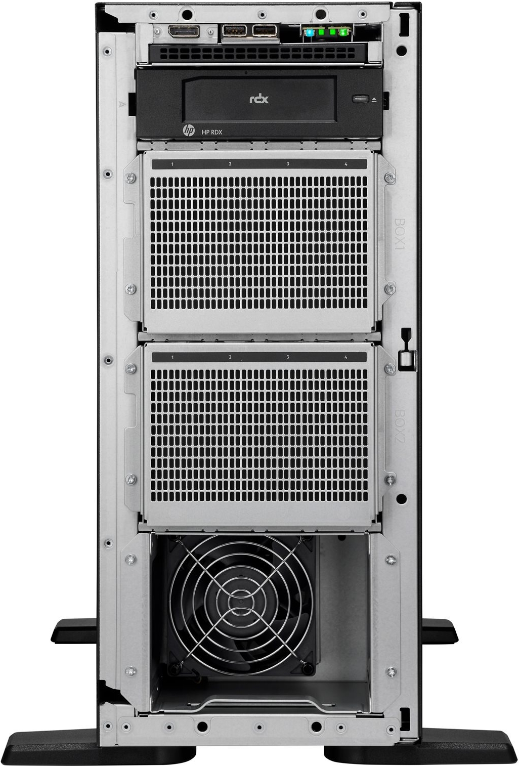 HPE ProLiant ML110 Gen11 Tower-Server Intel Xeon Silver 4510 2.4 GHz 64 GB RAM 960 GB SSD Schwarz
