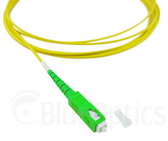 BlueOptics SFP2122BU10MX Simplex LWL-Patchkabel LC-APC/SC-UPC 10 m Singlemode OS2 Blau, Gelb