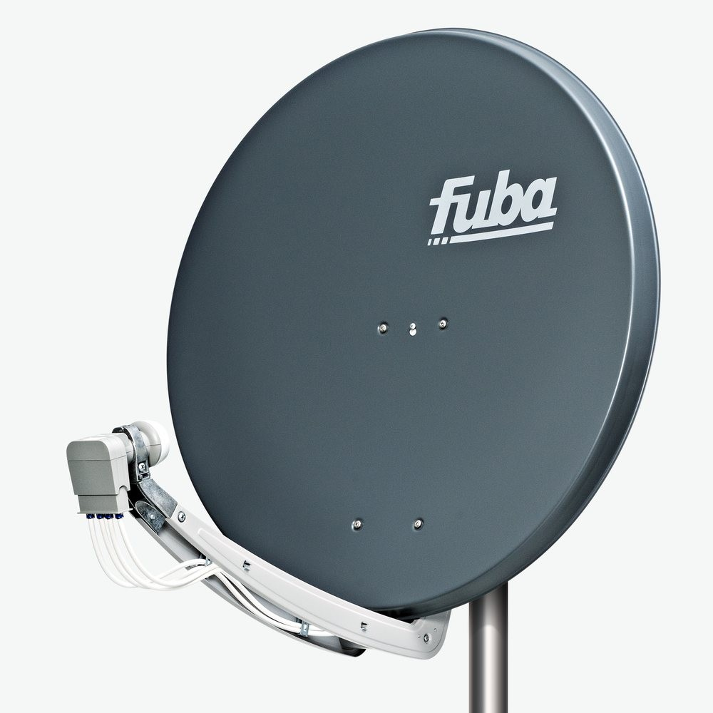 Fuba DAA 850 A Parabolantenne 85 cm Basaltgrau, RAL 7012