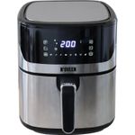 Heißluftfritteuse NOVEEN AF550 6,5 l 1600 W Schwarz, Silber (AF550)